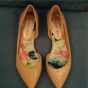 Nude Madden Girl Flats